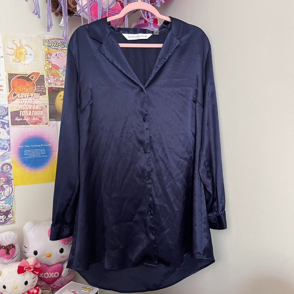 Victoria-s-secret Women's Navy and Blue Pajamas